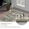 Area Rugs for Living Room Bedroom Vintage Distressed Rug Floral Print Accent Rug - 4 of 4