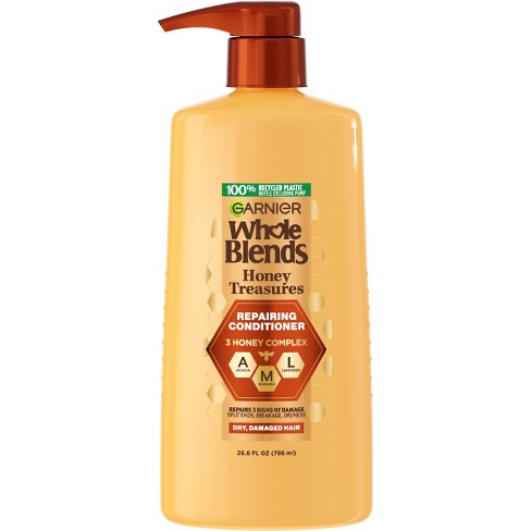 Garnier Whole Blends Repairing Conditioner Honey Treasures for Damaged Hair  - 26.6 fl oz