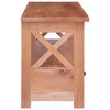 vidaXL TV Stand 47.2 in.x11.8 in.x15.7 in. Solid Wood Mahogany - 4 of 4