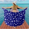 LA LEELA Women's Beachwear Sarong Coverups Bikini Wrap Bathing suit Halloween Beach Wraps Sarong Coverups Swimwear Women - 4 of 4