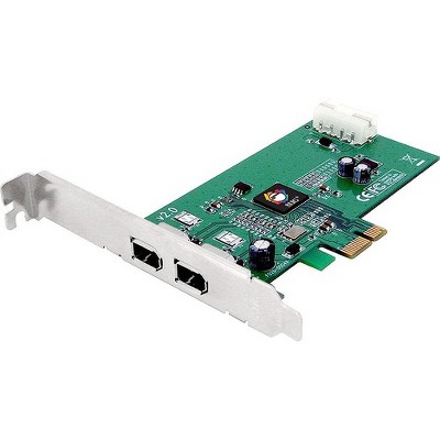 SIIG NN-E20012-S2 2-port FireWire PCI Adapter - 2 x 6-pin IEEE 1394a FireWire External - Plug-in Card