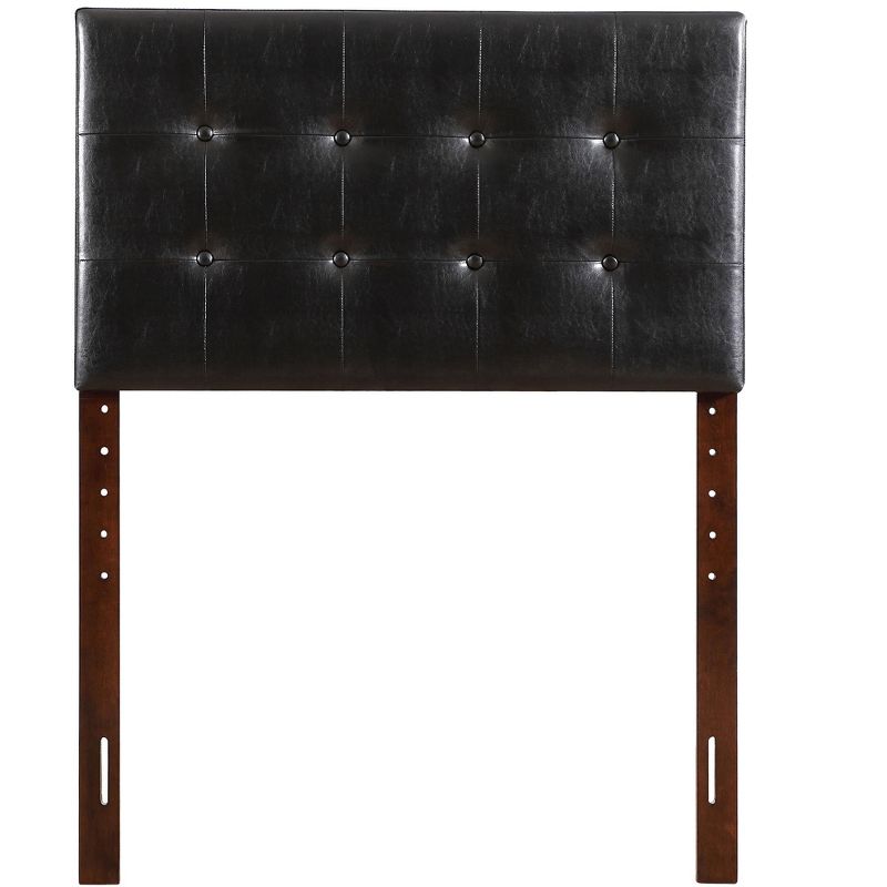 Passion Furniture Super Nova Twin Upholstered Tufted Panel Headboard, 1 of 7
