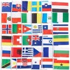 Juvale 72 Pack International World Country Handheld Stick Flag for Party Decor, Parades, Festival, 7.5 x 5.2 in - 4 of 4