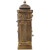 Vynxaria Copper Garden Floor Mailbox - Large-Capacity Outdoor Postbox with Vintage Design, 48" Tall - 4 of 4