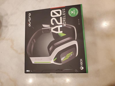 Astro Gaming A20 Wireless Stereo Gaming Headset Gen 2 for Xbox Series X, S,  Xbox One, PC and Mac - White/Green