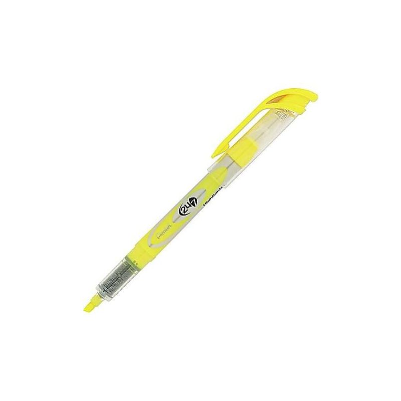Pentel 24/7 Highlighter Chisel Tip Bright Yellow Ink Dozen SL12G, 2 of 3