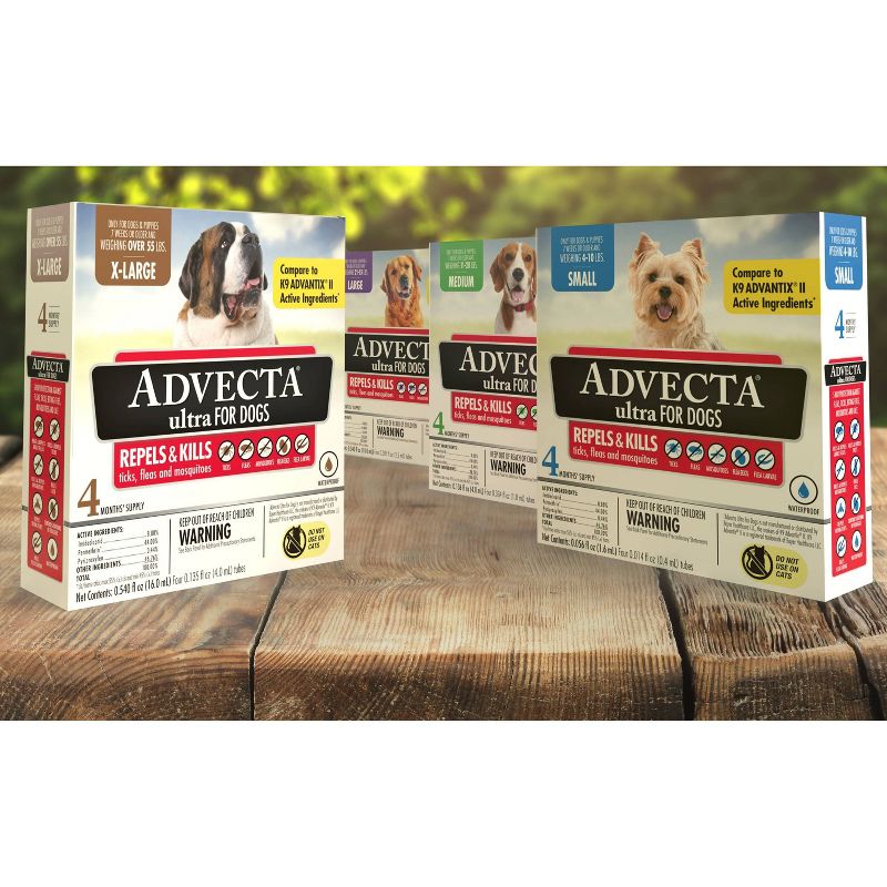 Advecta Pet Insect Flea Drops Treatment for Dogs - 4ct, 6 of 9