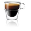 JoyJolt Stoiva Double Walled Espresso Glass Cups - Set of 8 Stackable Shot Mugs with Handle - 5 oz - 3 of 4