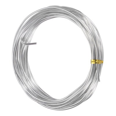 Unique Bargains Trunk Holding Aluminum Gardening Bonsai Training Wire 1 Roll