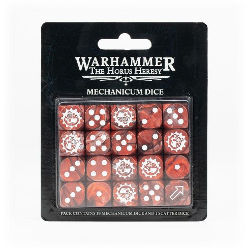 Warhammer 40000: The Horus Heresy - Mechanicum Dice - image 1 of 1