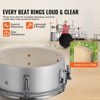 VEVOR Adult Drum Set, 5-Piece,22in Complete Full Size Drum Kit with Bass Toms Snare Floor Drum Throne Stands Cymbal Hi-Hat Pedal and Drumsticks,Silver - 3 of 4