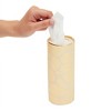 Zodaca 8 Pack Decorative 50 Count Cylinder Tissue Boxes for Car Cup Holder, Travel Carry Bag, 4 Designs (6.5 In) - 4 of 4