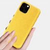 Reiko Apple iPhone 11 Pro Max Wheat Bran Material Silicone Phone Case in Yellow - 2 of 4