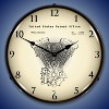 Collectable Sign & Clock | Harley Davidson Evolution Engine Patent LED Wall Clock Retro/Vintage, Lighted - 2 of 4
