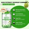 GPGP GreenPeople Soursop Graviola Gummies, Soursop Leaves Extract - Energy Boost, Digestive & Immune Support, Antioxidant - Vegan, Non-GMO - 60 Ct - 3 of 4