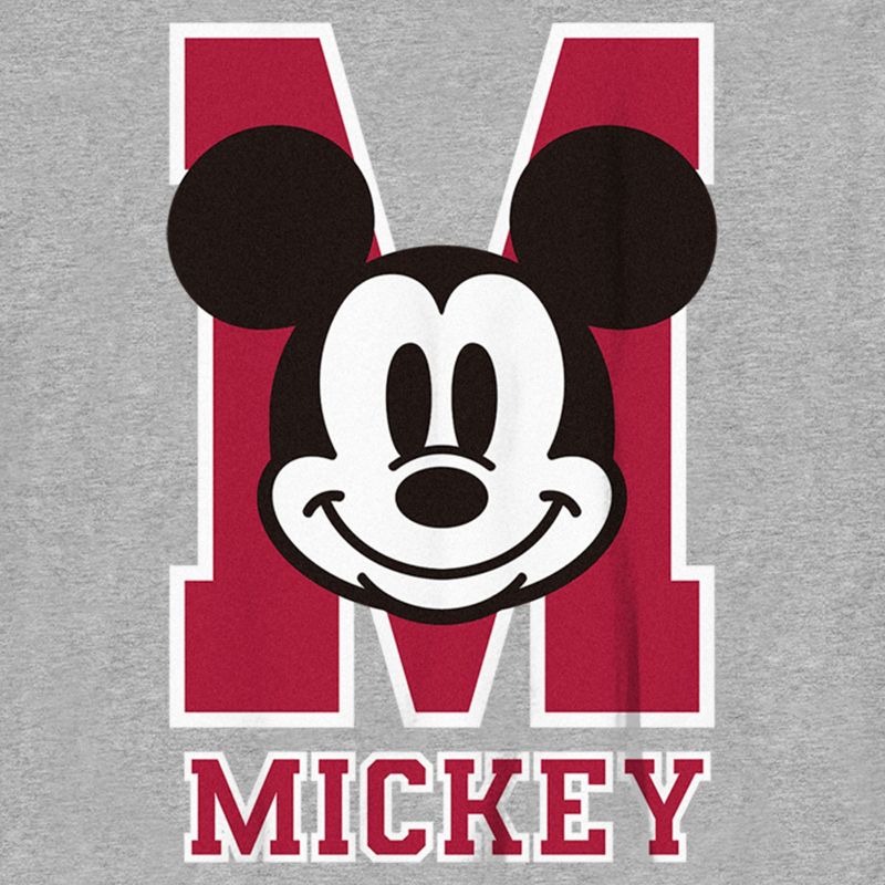 Boy's Mickey & Friends Varsity Large Face T-Shirt, 2 of 6