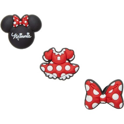 Crocs 3-Pack Disney Minnie Mouse Shoe Charms | Jibbitz for Crocs