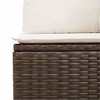 vidaXL Garden Sofa Set Brown PE rattan Large Modular Garden Sofa Set - 3 of 4