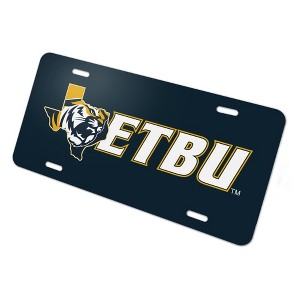 East Texas Baptist University Tigers Logo Novelty Metal Vanity Tag License Plate - 1 of 4