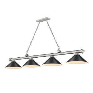 Z-Lite Cordon 4 - Light Chandelier in  Brushed Nickel - 1 of 2