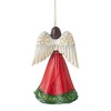 Jim Shore 4.75 In Christmas Angel Cardinals Holly Heartwood Creek Tree Ornaments - 2 of 3