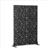 PexFix 72 in. H x 47 in. W Outdoor Metal Privacy Screen Garden Fence Cobble Pattern Wall Applique - 3 of 4
