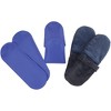 FOMI Hot Cold Therapy Gel Ice Socks | 2 Socks – Blue, Large Size - 3 of 4