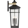 Savoy House Kingsley 4 - Light Wall Light in  Matte Black/Warm Brass - 3 of 3
