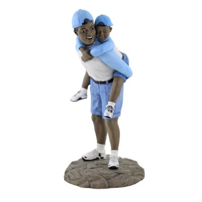 Black Art 9.5" Father And Son Dad Child Figurine  -  Decorative Figurines