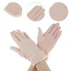 Unique Bargains Women's Bow Sunblock Mittens 1 Pair - 2 of 4