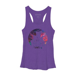 Women's Design By Humans Halloween home By durungkapok Racerback Tank Top - 1 of 3