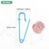 Unique Bargains Sewing Upholstery Spring Lock Blanket Bulk Large Safety Pins 30 Pcs - 3 of 4