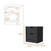 NicBex Dresser for Bedroom,Chest of Drawers with Handle Free Design,Modern Freestanding Dresser,Storage Dressers for Bedroom - 3 of 4