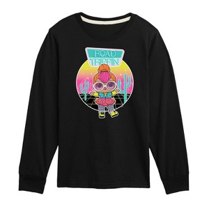Boys' - LOL Surprise! - Neon Qt Road Trippin Long Sleeve Graphic T-Shirt - 1 of 4