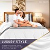 Lincove Luxury Duvet Cover Set Cordoba Collection- 100% Ultra Soft Cotton Sateen - 3 of 4