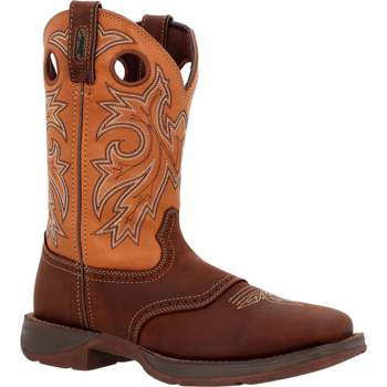 Men's Durango Steel Toe Waterproof Western Boot, DB019, Brown
