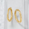 Ross-Simons Italian 14kt Yellow Gold Twisted Hoop Earrings - 3 of 4