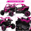 Ride on UTV with RC for Kids, 2 Seats Width Electric Vehicle, EVA Wheels,Music,Head+Tail Light, Licensed by CAN-AM UTV - 2 of 4