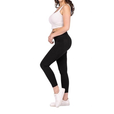 Women's Waistband Flattering High Waist Leggings - COCO + CARMEN