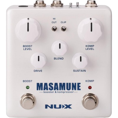 NUX NBK-5 Masamune Compressor/Booster Effect Guitar Pedal