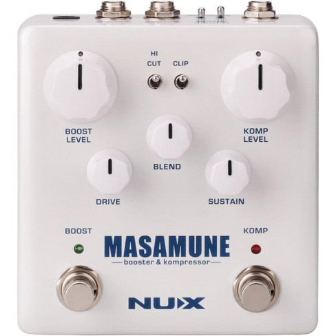 NUX NBK-5 Masamune Compressor/Booster Effect Guitar Pedal - image 1 of 3