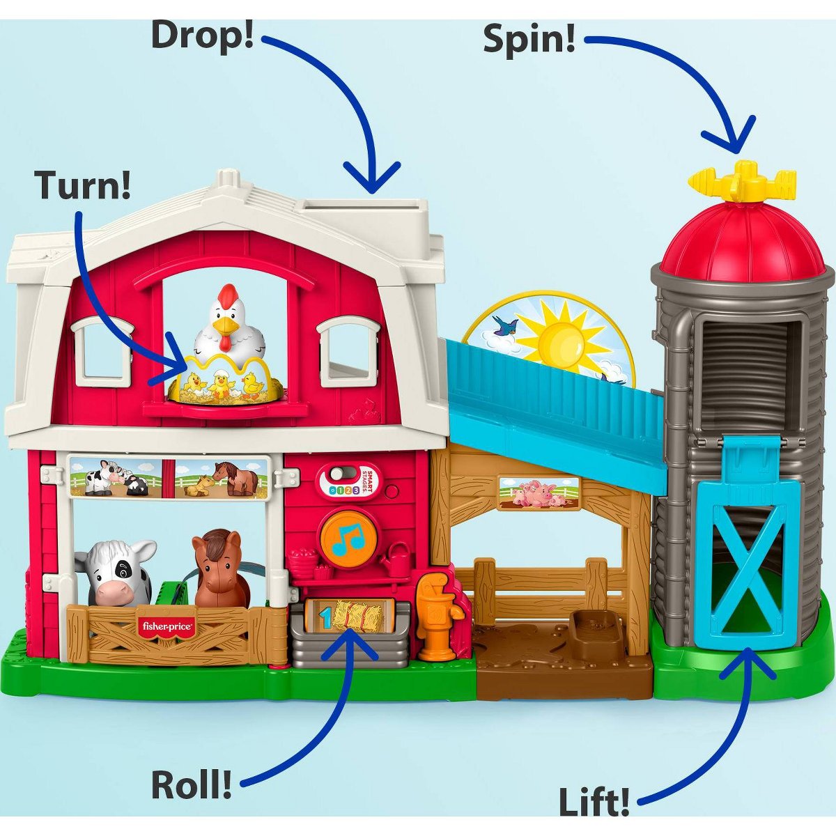 Детские куклы Little People Farm Doll Playset — фото 5