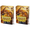 Dragon Shield Bundle: 2 Packs of 60 Count Japanese Size Mini Matte Card Sleeves - Matte Orange - 2 of 4