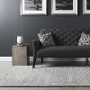 Hauteloom Eldersville Embossed Taupe Premium Viscose&Wool Area Rug - 2 of 4