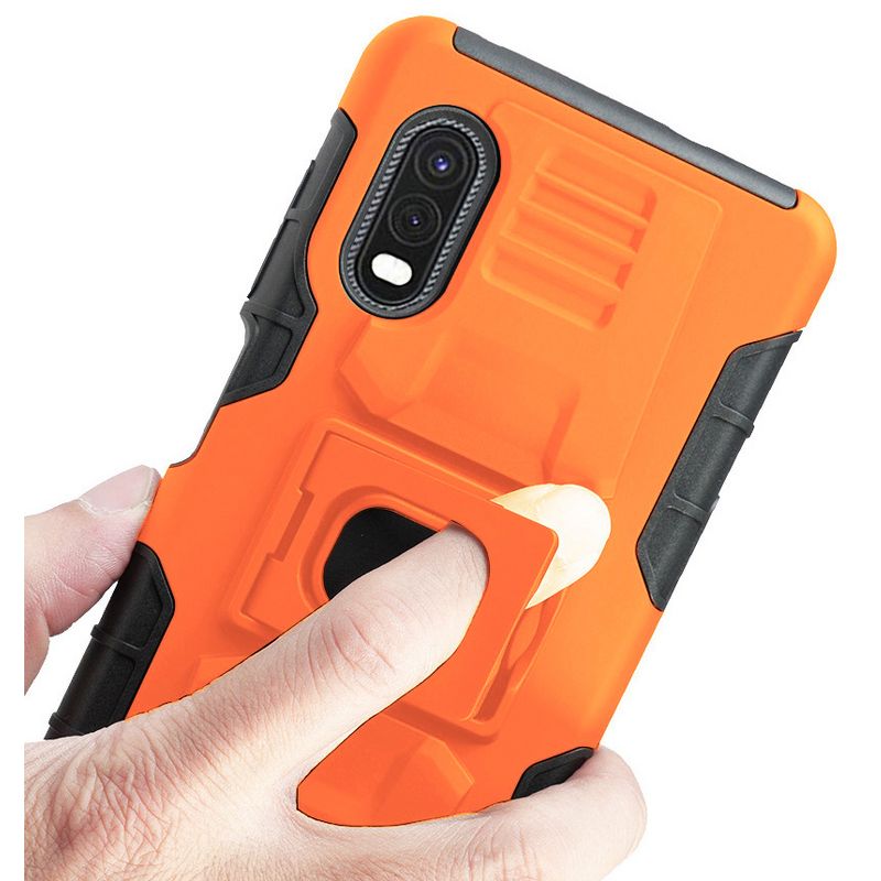 Nakedcellphone Rugged Case with Belt Clip Holster for Samsung Galaxy XCover Pro Phone (SM-G715, 2020), 4 of 10