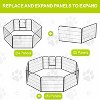 BestMassage Dog Playpen 24/32/40 Inch Heavy Duty Playpen Pen Dog Fence Dog Kennel with Doors Indoor Outdoor Pet Exercise Pen Puppy Playpen - 3 of 4
