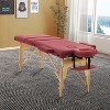 BestMassage Massage Table Portable 3 Fold Massage Bed with Adjustable Height - 2 of 2