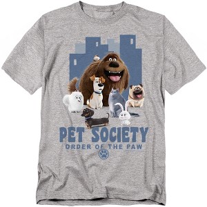 Secret Life Of Pets Pet Society Adult T-Shirt - 1 of 4