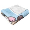 Hasbro Mr. Potato Head Feisty Little Spud Silk Touch Throw Blanket 50x60 Inches - 4 of 4