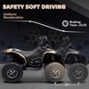 Kids Ride On Electric ATV, 12V Ride On Toy, Toddler Battery Powered 4-Wheeler Quad ATV Car with 2x35W Motors, High Low Speeds, LED Lights, Music - 4 of 4